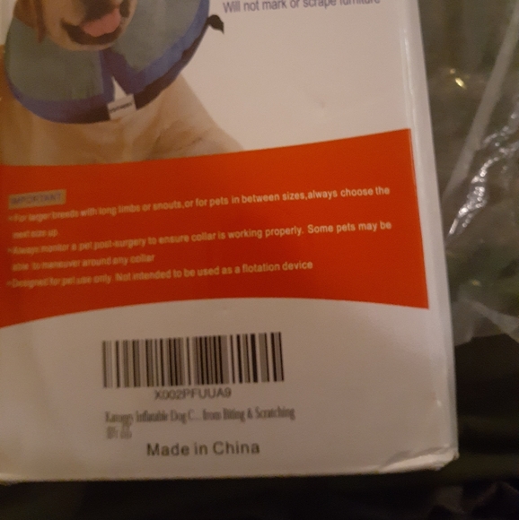 Pet donut collar inflatable - Picture 2 of 3